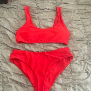 Red bikini